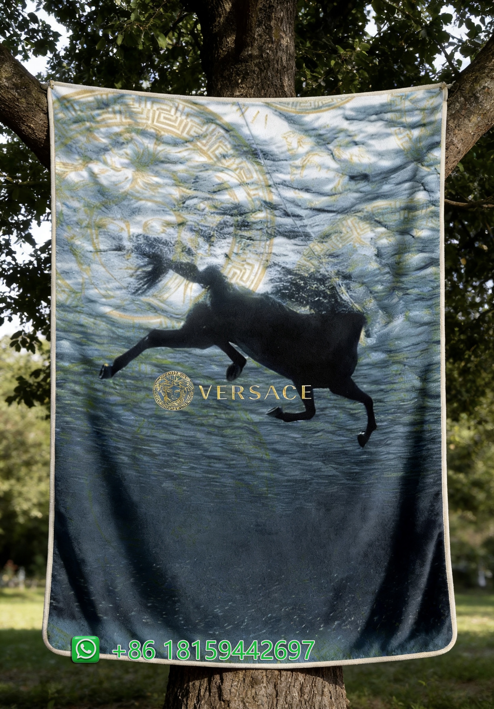 Versace Throw Blankets
